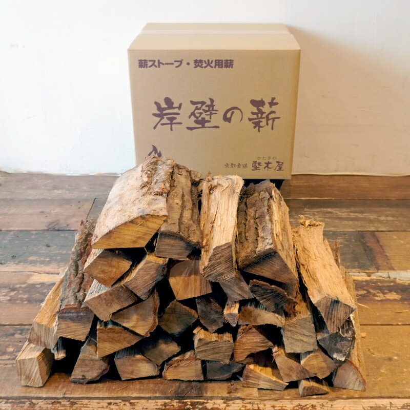 堅木屋 岸壁の薪 ナラ30cm 約25kg 乾燥薪 薪ストーブ 焚火 焚き火