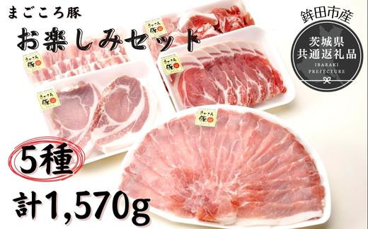 BL-1R6 まごころ豚 お楽しみセット(茨城県共通返礼品・鉾田市産)